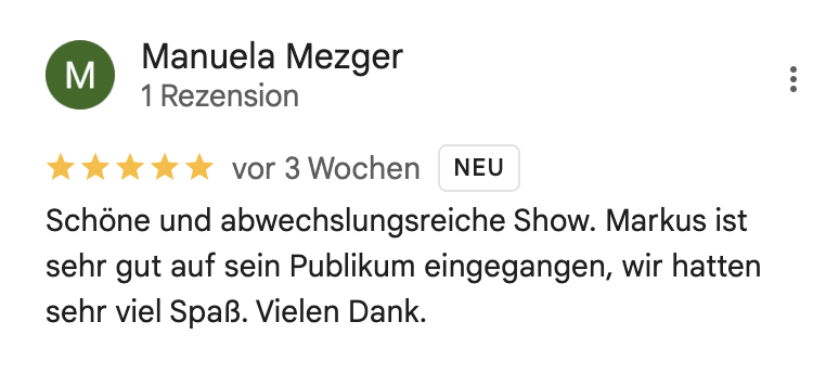 Lustig persönlich