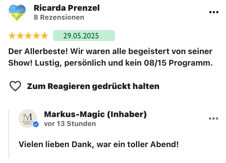 Lustig persönlich